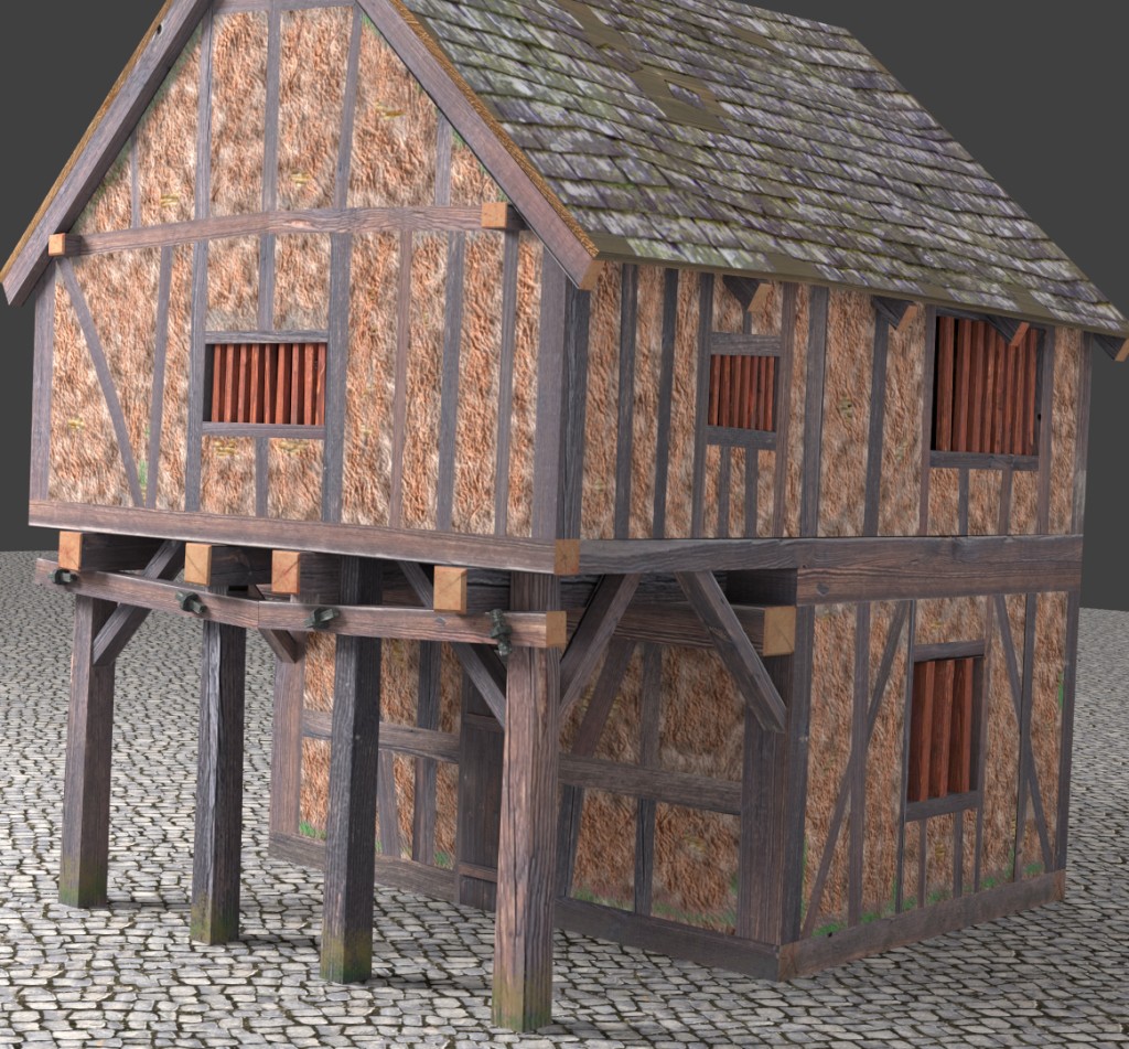 Timbered medieval House preview image 1